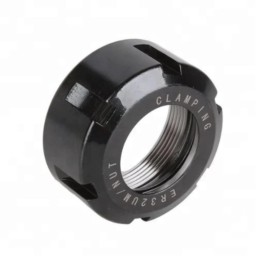 Material: High Grade Steel Er25 Collet Nut, Diameter: 25 mm, Round