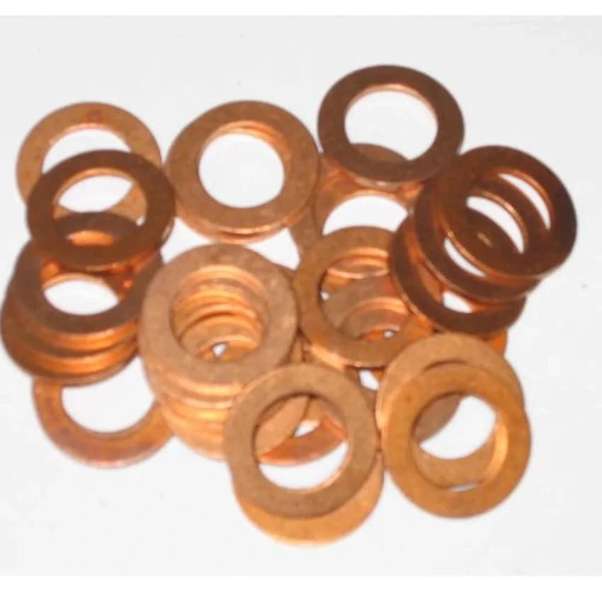 Copper Washer, For Industrial, Round
