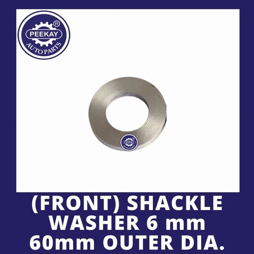 Front Shackle Washer 6mm
