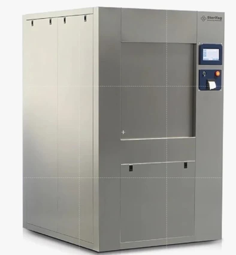 Horizontal Sterifag Sliding Door Steam Sterilizer 250L