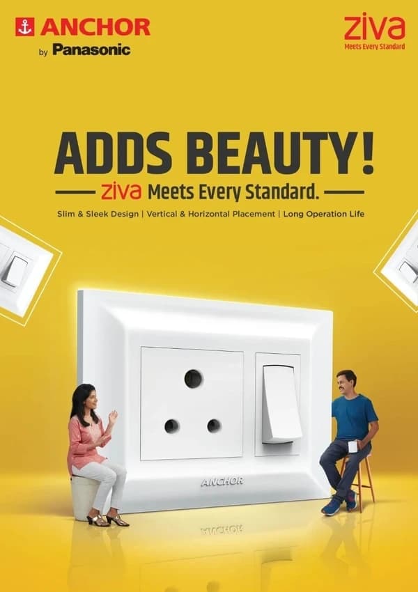 White 6A 5 Pin Socket