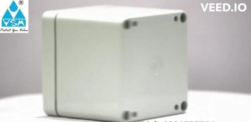 Square 120mm Plastic Junction Box, 2 Way