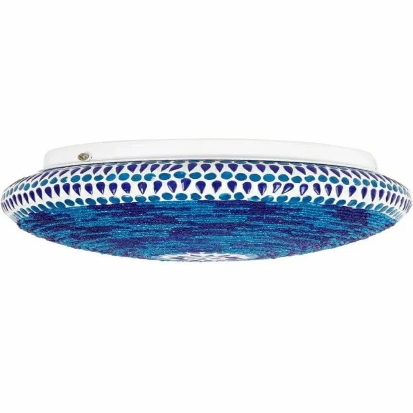 LED Handmade Glass Mosaic Ceiling Lamp, For Home, 220