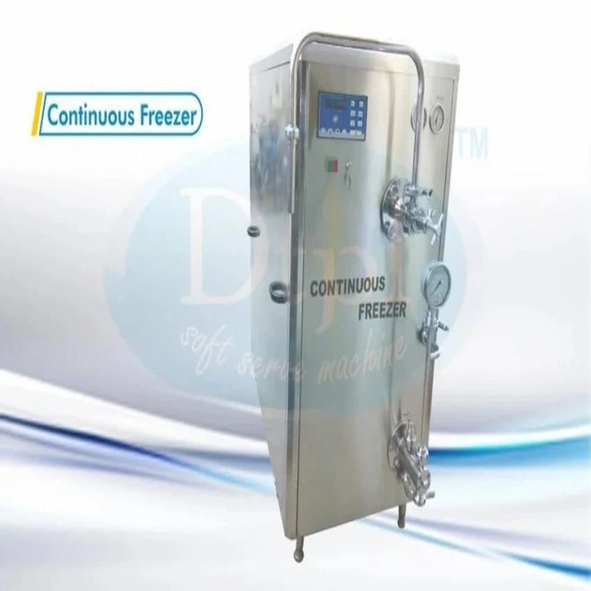 Stainless Steel Continuous Ice Cream Freezer - 400 L
