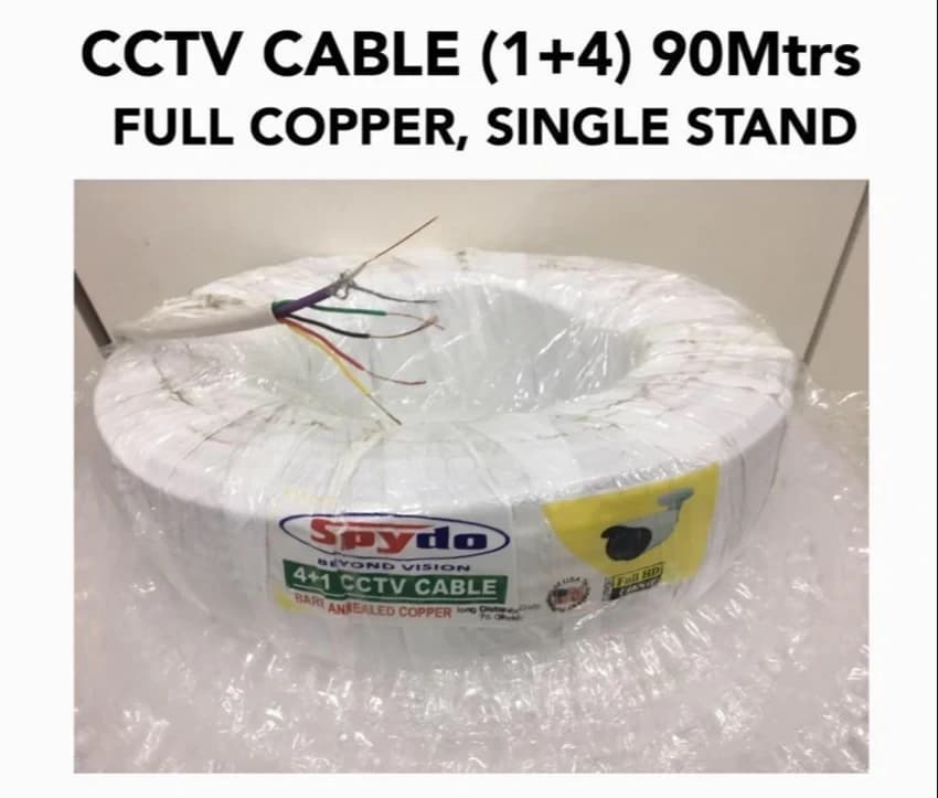 4 Plus 1 Cctv Camera Cable