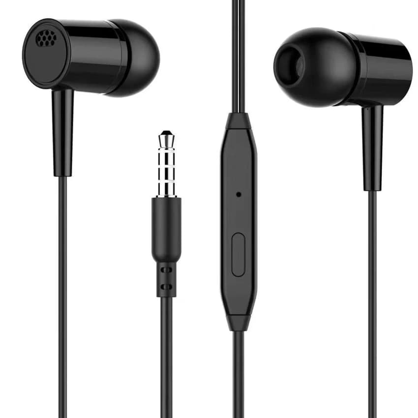 Mobile Black Vnp Handfree/ Earphone Champ Model Without Packing