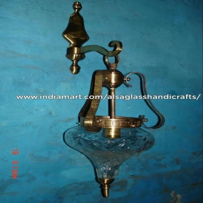 1 Warm White Fancy glass wall light, For Home, 220