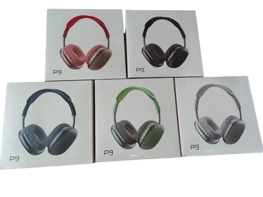 P9 Over Ear Bluetooth Headphone with Extra Bass (Version 5.0, IPX4)