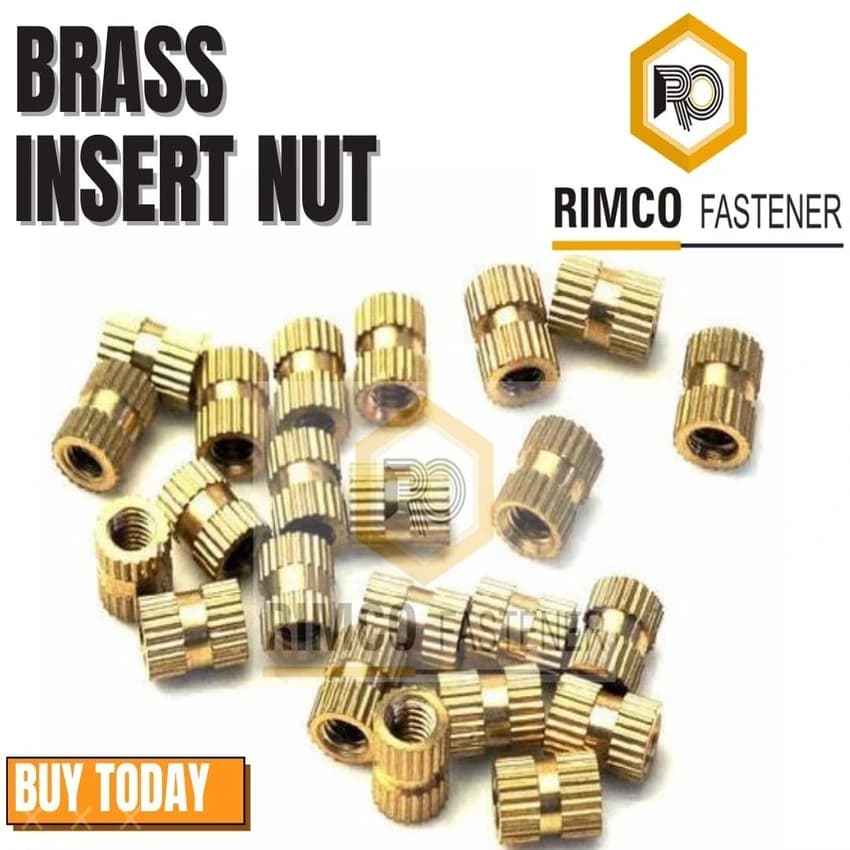 Threaded Brass Inserts, Size: M1.6 To M20, Diameter: Less than 2 mm