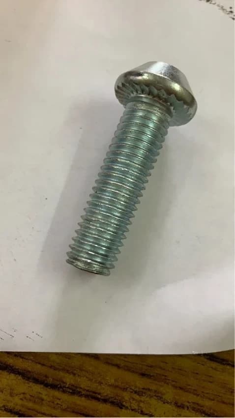 Alloy Steel Round Head Anti Theft Screw, 100 Pcs, 8mm To 16mm