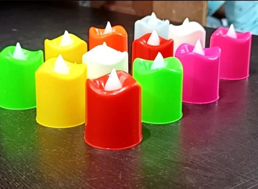 Warm White Led Candle Light, battery