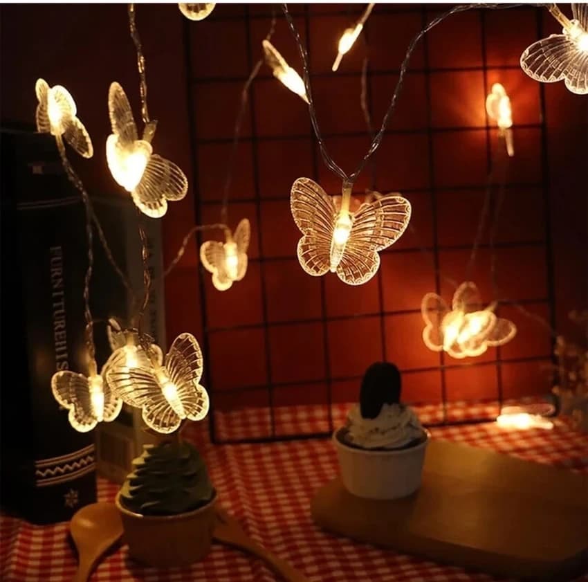 Led Butterfly String Light, 4 MTR