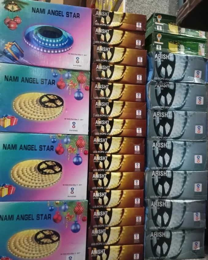 Plastic LED rope light, 10