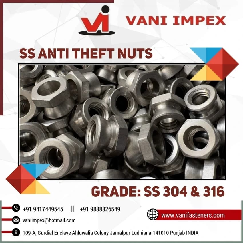 VI Anti-Theft Nuts/Shear Nut
