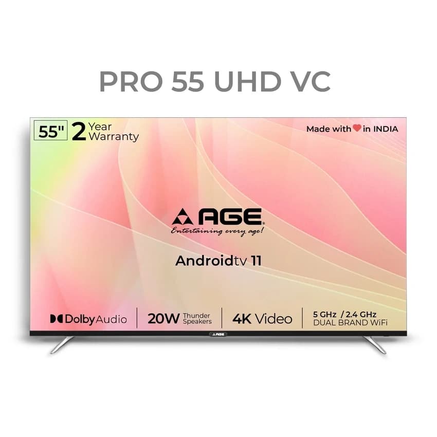 AGE 55""(139cm) 4K LED TV