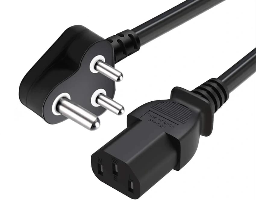 50 Hz PVC TV DC Power Cord, 2 Meter