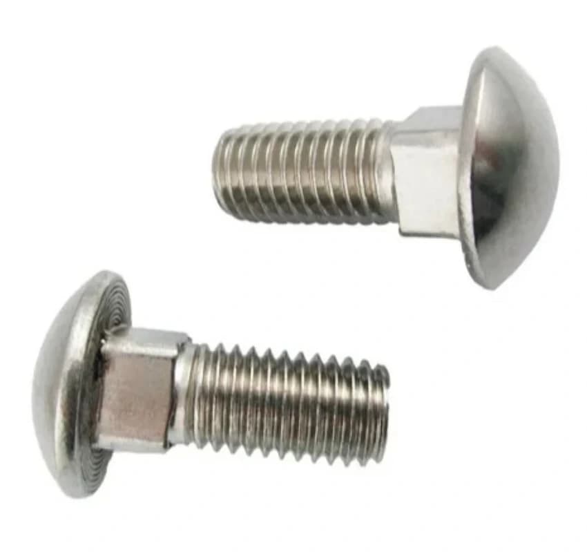 Stainless Steel Mushroom Head Square Neck Bolts