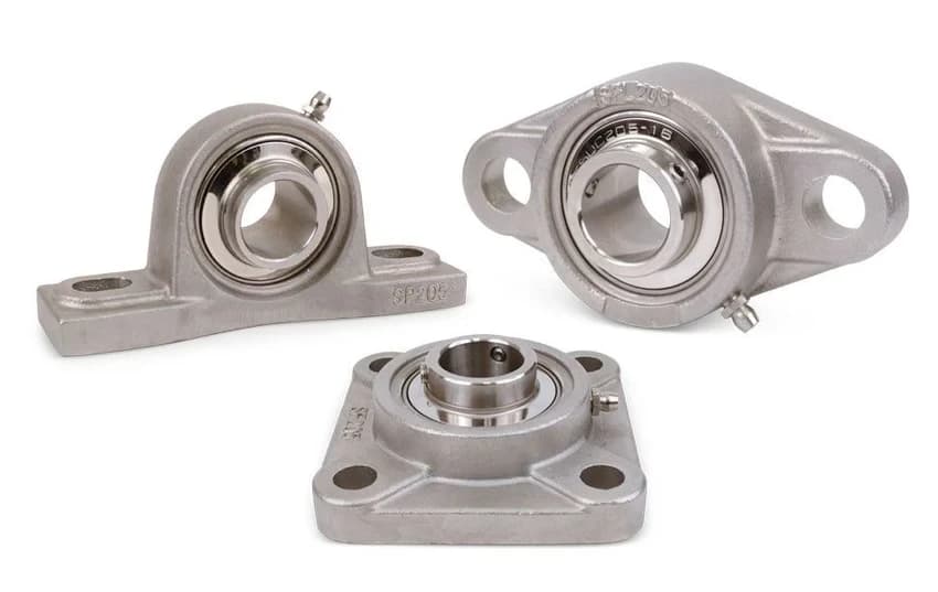 Ashtavinayak Engineers Stainless Steel Round Flange Linear Bearing, For Industrial
