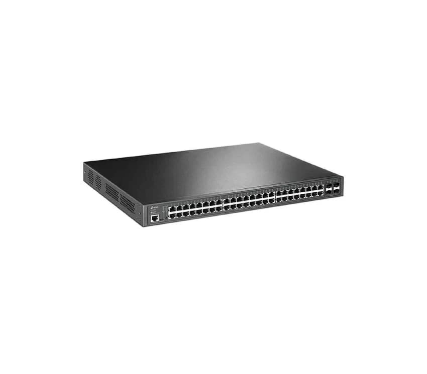 TP-Link JetStream 52-Port Gigabit L2+ Managed Switch with 48-Port PoE+, TL-SG3452P