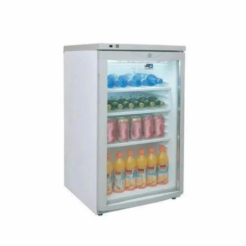 Single Glass Door Counter Top Upright Chiller