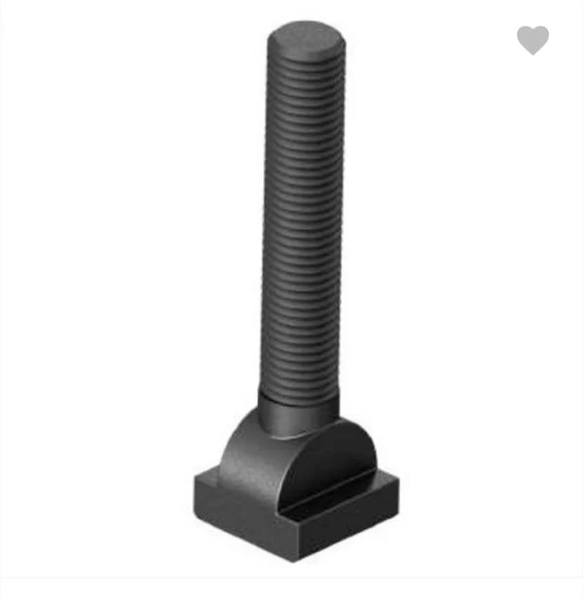 M12-M24 Carbon Steel T Bolt (200 mm / 8 in)