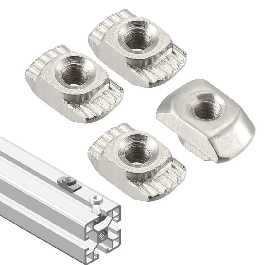 Industrial Top Loading T Nut / Hammerhead Nut
