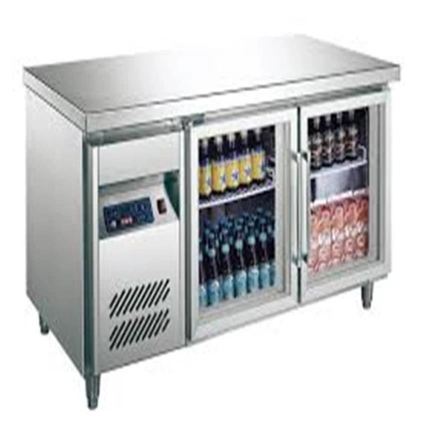 Glass Door Refrigerator, For Industrial, 125 Ltr