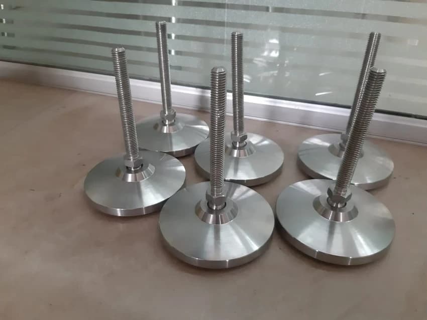 Material: Stainless Steel MS or SS Swivel Level Pad Panel Lock