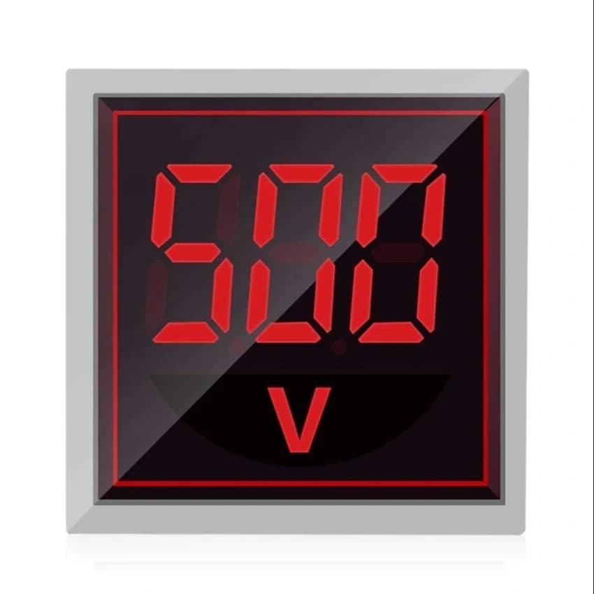 Single Microtail Direct AC 60-500V Digital Voltmeter, For Insulation Testing, Voltage: 220 V