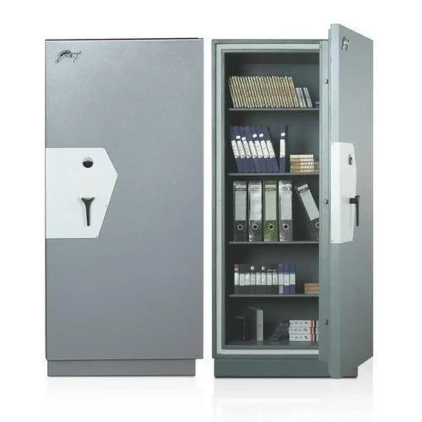 Godrej Fire Resistant Cabinet with 4 Shelves and 2 Doors