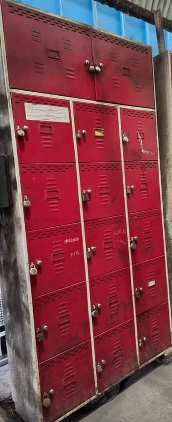 Gray Industrial Locker