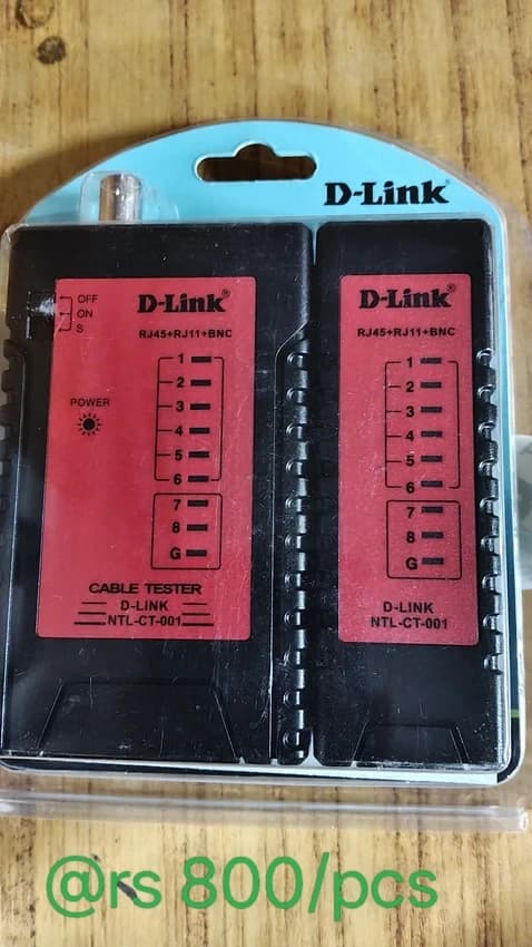 Network Cable Tester, RJ45, 100 m