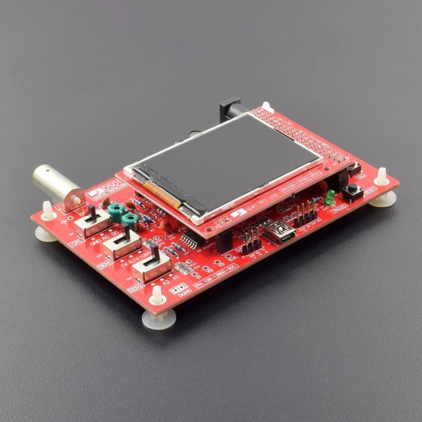 Single DSO138 Digital Oscilloscope With TFT 2.4 Inch, For Educational, 200 Khz