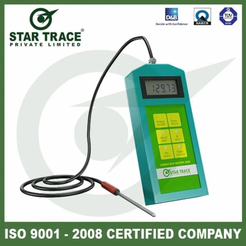 STAR TRACE Digital Vib ration Meter, For Industrial