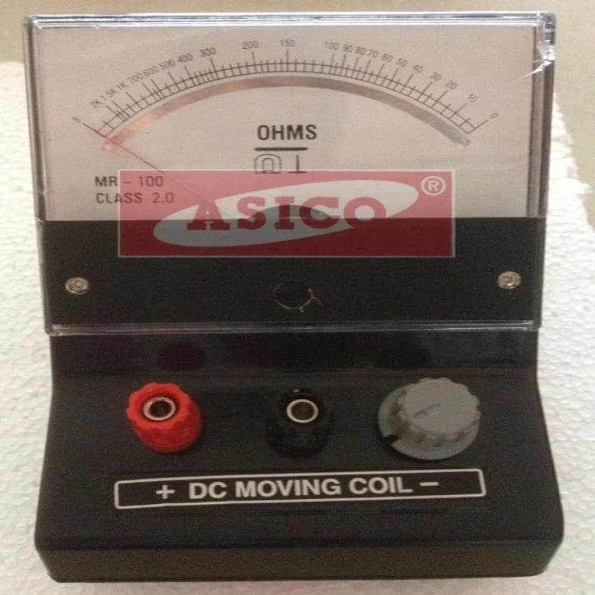 ASICO Analog Ohms Meter Series and Shunt Type, For Laboratory, Model Name/Number: Ae 1004