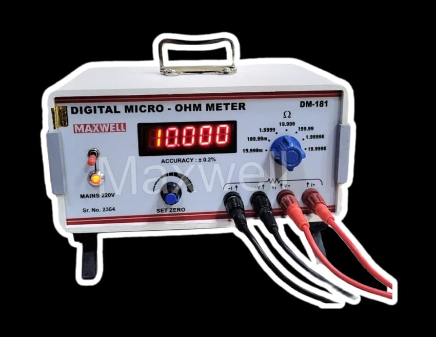 Digital Micro - Ohm Meter
