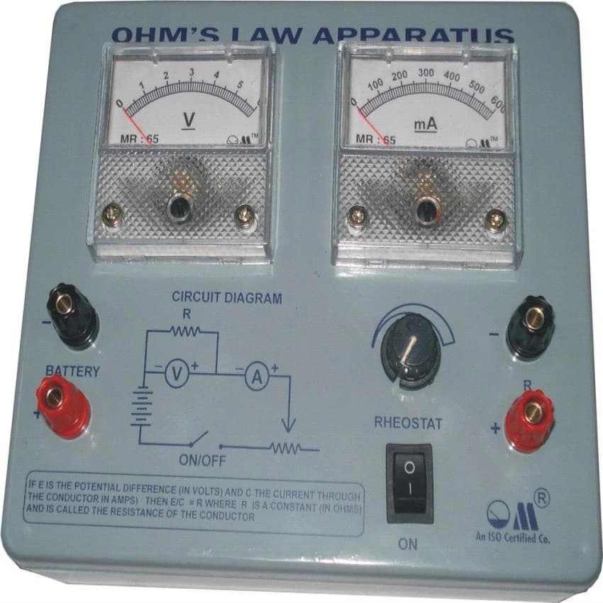 Ohms Law Apparatus