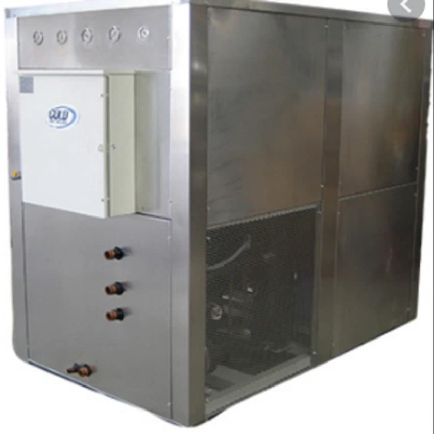 Water Cooled Chiller Stainless Steel Central Cooling System, For Industrial Use, Capacity: 2tr To 500tr
