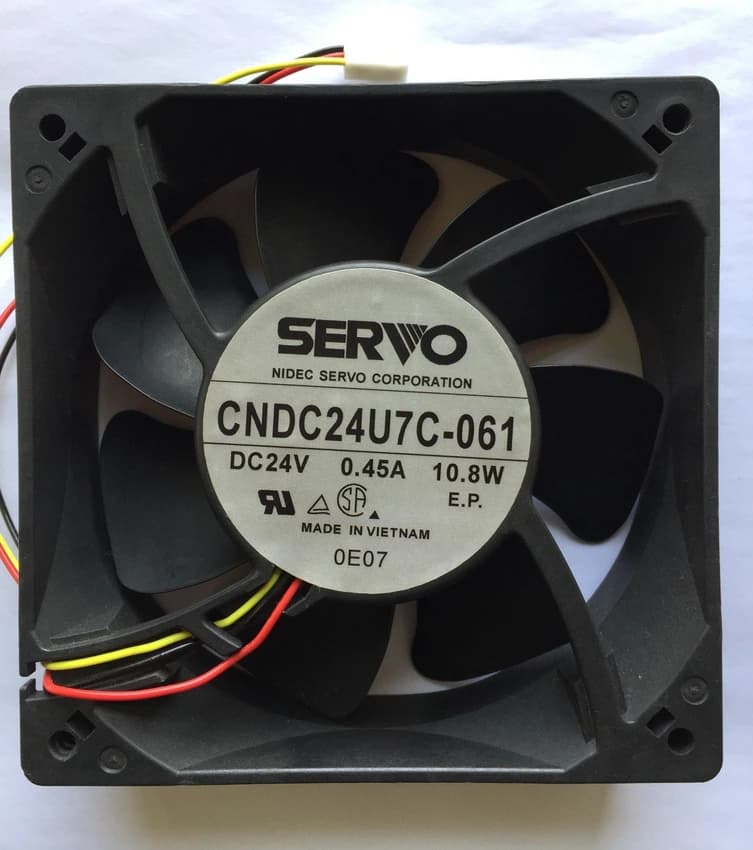 Servo Brushless Fan, 165 W, 24 VDC