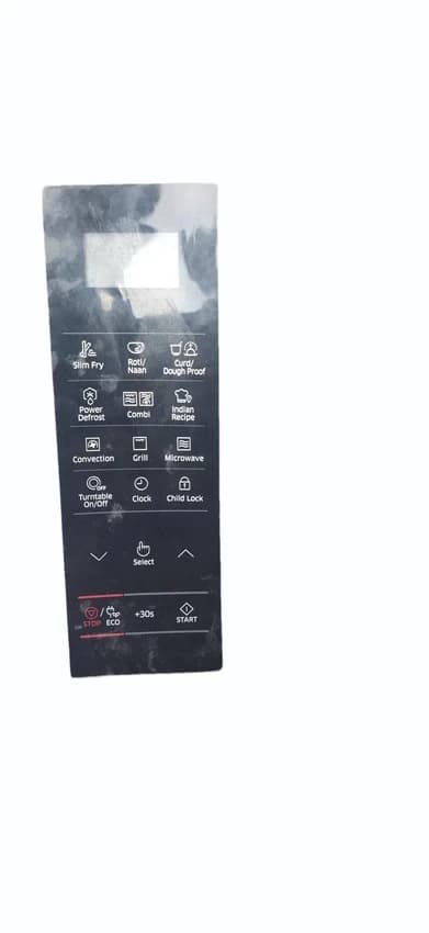 Plastic Microwave Oven Touch Keypad