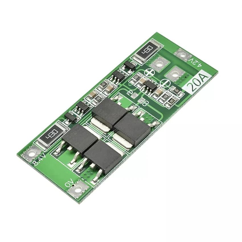 S 20A 12.6V Li-Ion Battery Charger Module BMS Protection PCB Board
