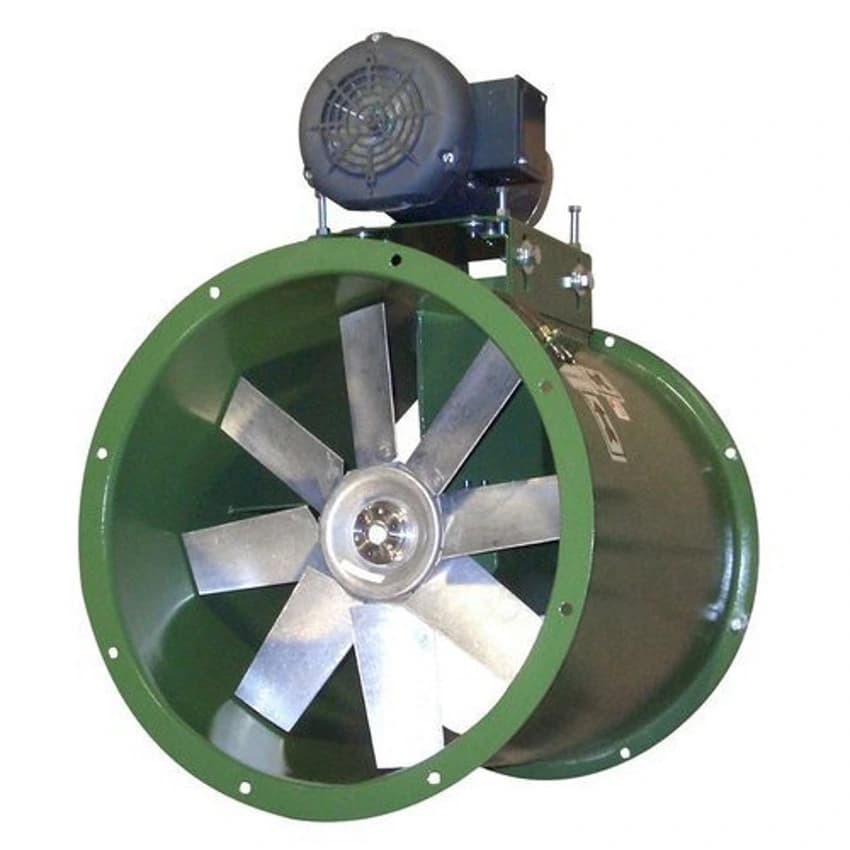1.1 Kw Stainless Steel Tubeaxial Flow Fan, 240 V, Fan Speed: 2900 Rpm