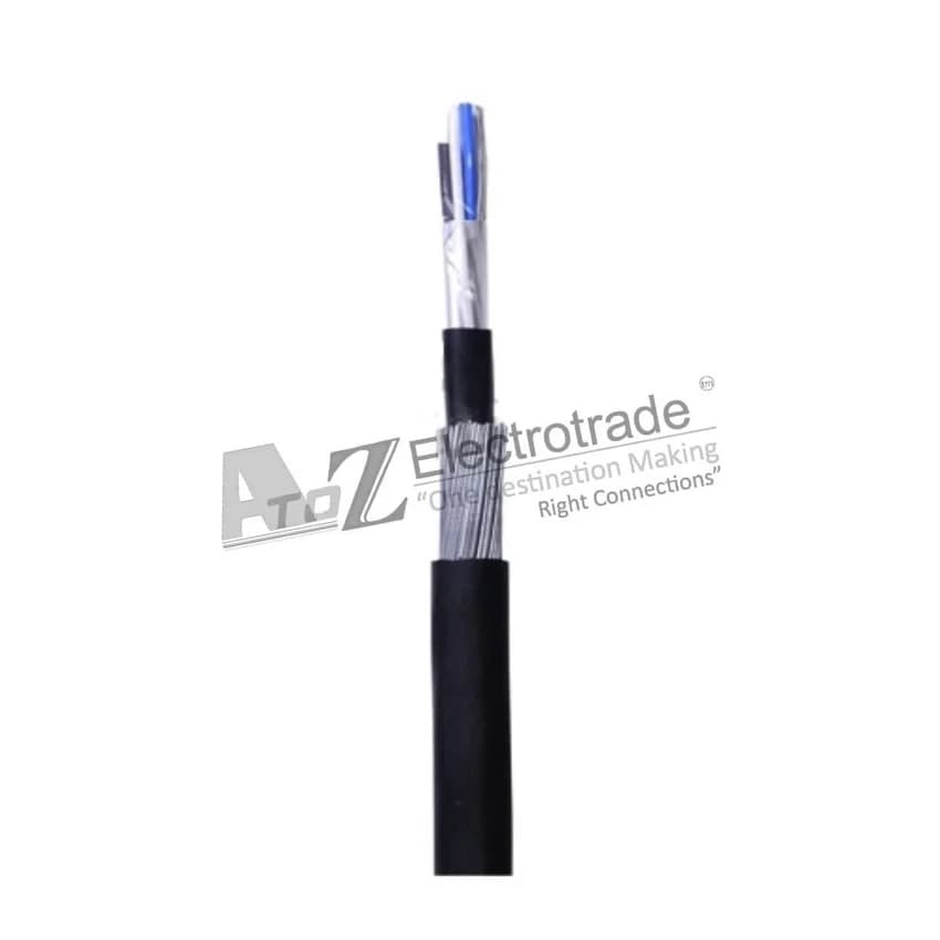 0.75 SQ MM X 2 P Overall Shielded Armoured FRLS Cable