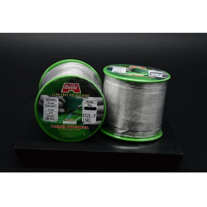 16 SWG Sn 99.3/Cu 0.7 1mm Lead Free Solders Wire