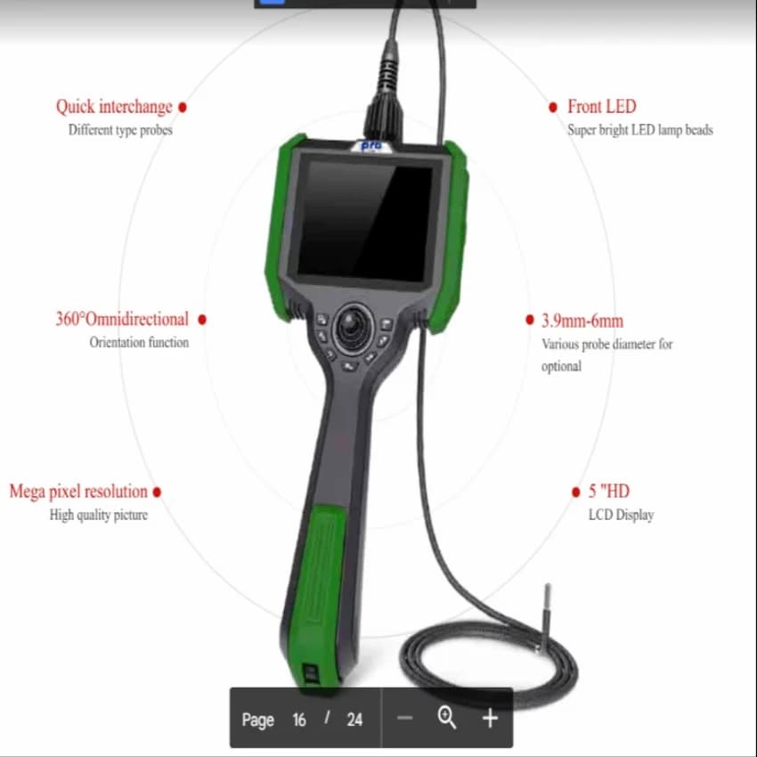 Borescope Industrial Video Borescope