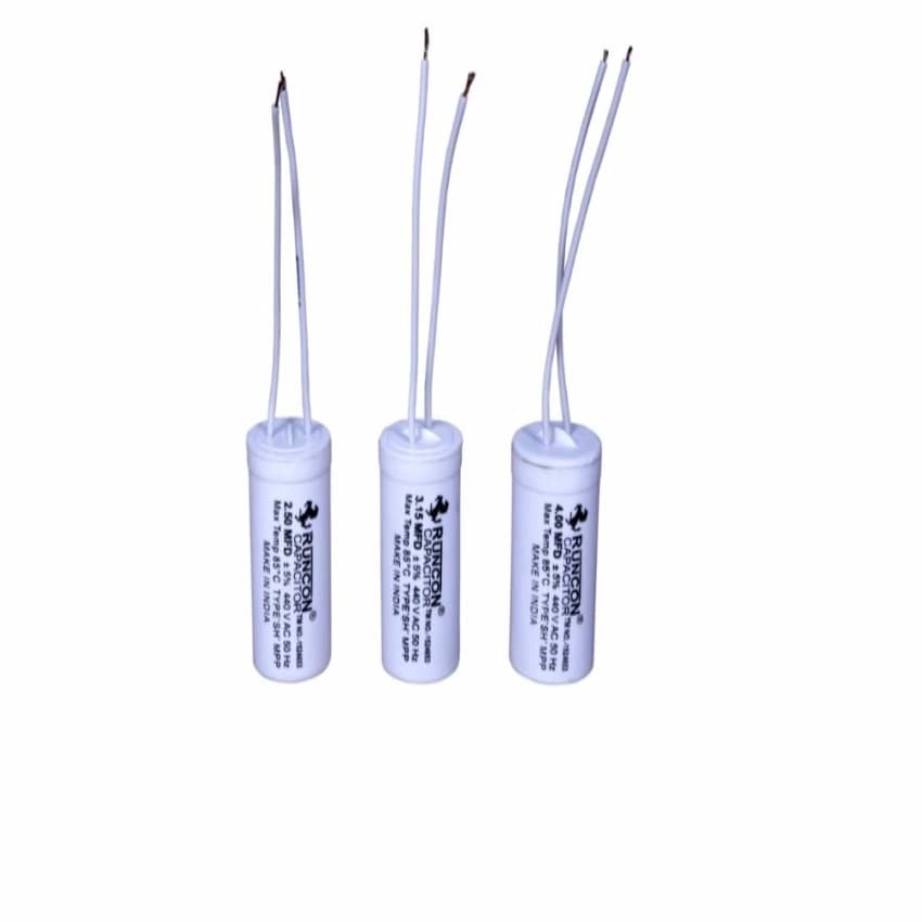 Runcon 2.5 MFD Fan Capicitor, For Fans