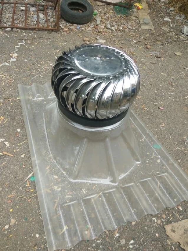 Stainless Steel Air Ventilator Turbo Fan Ventilator, for Industrial
