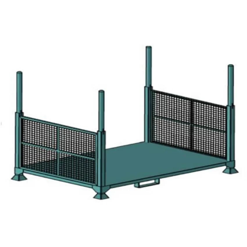 Blue Height adjustable pallet, For Industrial