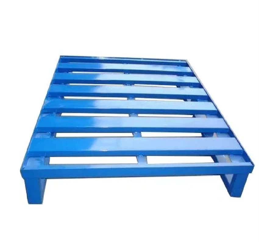 Blue Mild Steel Pallet, For Construction, Capacity: 2 Ton
