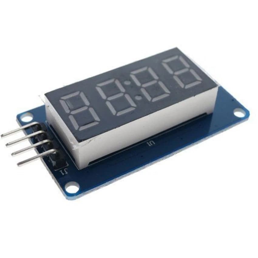 TM1637 4 Bits Digital Tube LED Display Module with Clock Display